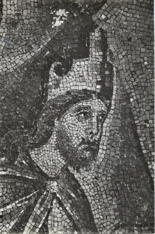 Zigrossi, Giuseppe — Cavallini Pietro - sec. XIII - Adorazione dei Re Magi, volto del secondo Re — particolare